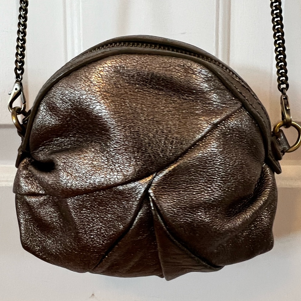 Kooba Metallic Mini Chain Crossbody Purse